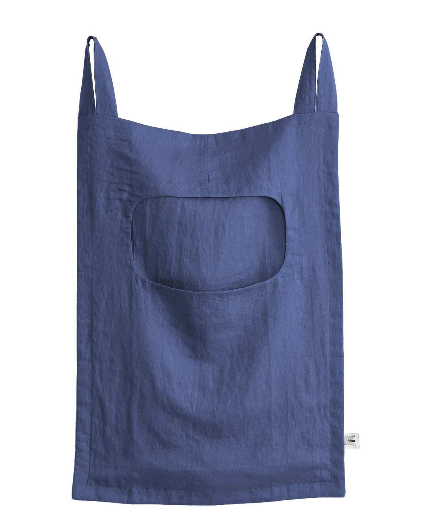 Fashion Design Cotton Linen Hollow Laundry Bag Large Capacity Clothing Storage Bag for Organizing Miscellaneous Items