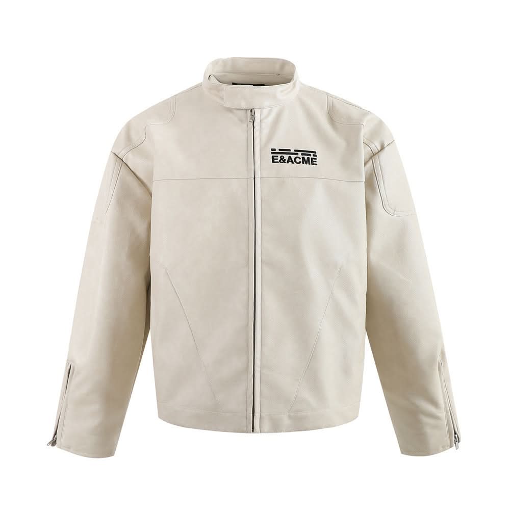 PU-Lederjacke