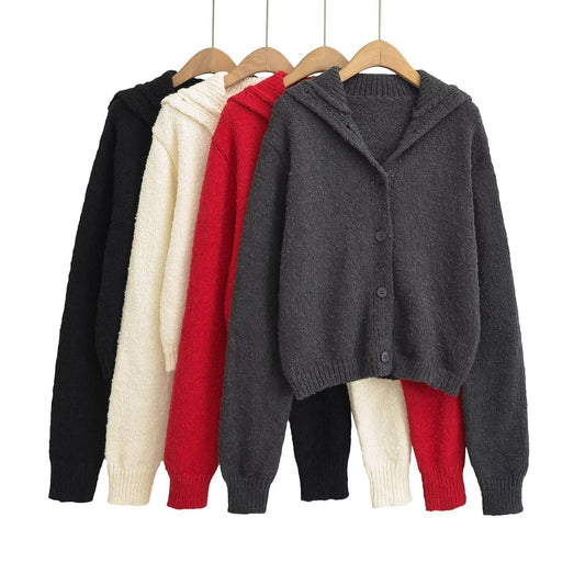 V-neck long sleeved button up top