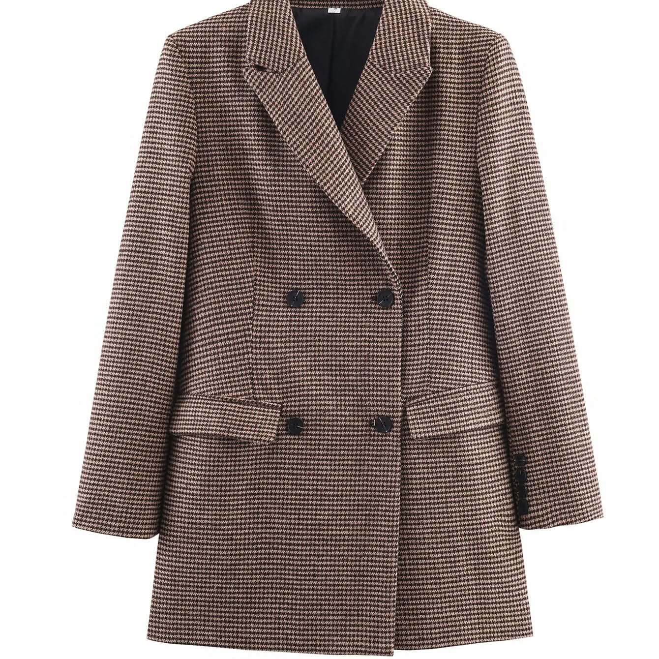 Anzugjacke in mittlerer Länge im Commuting-Stil