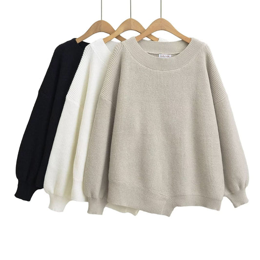 Pullover mit unregelmäßigem Saum
