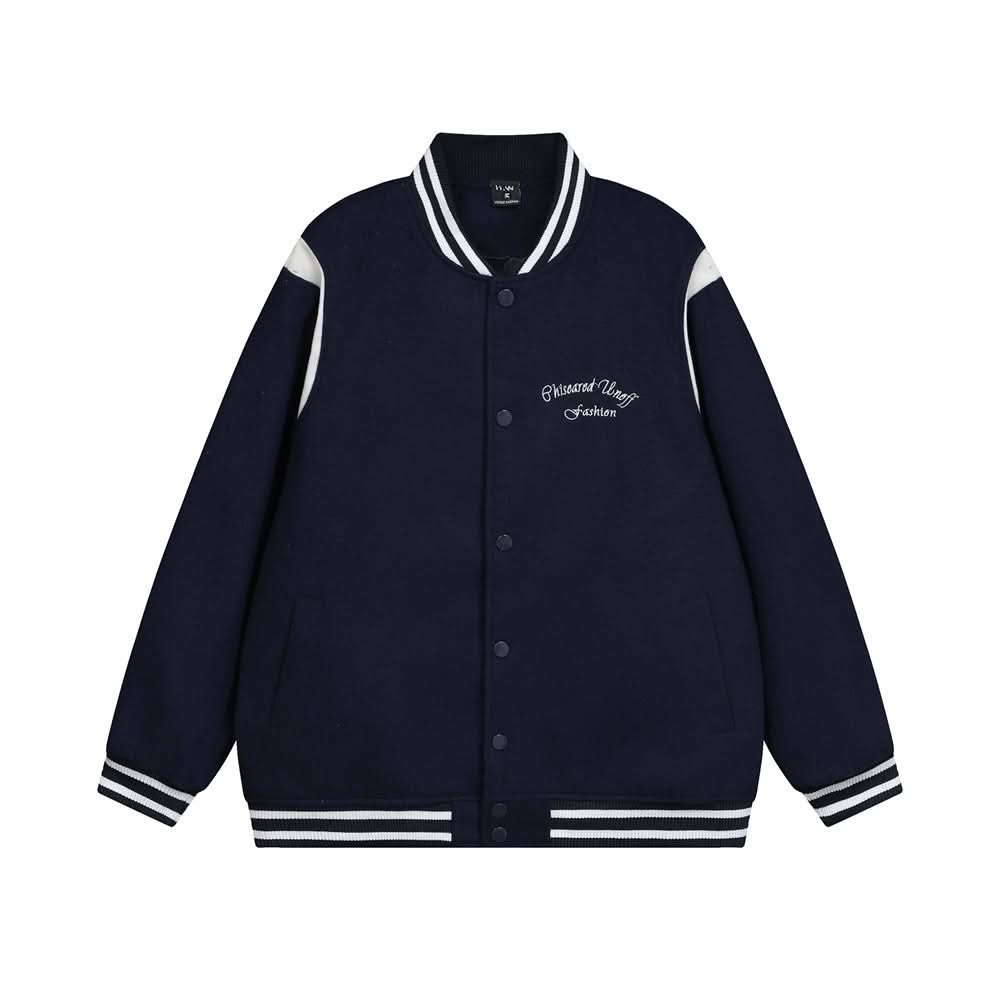 Color-Blocking Baseballjacke