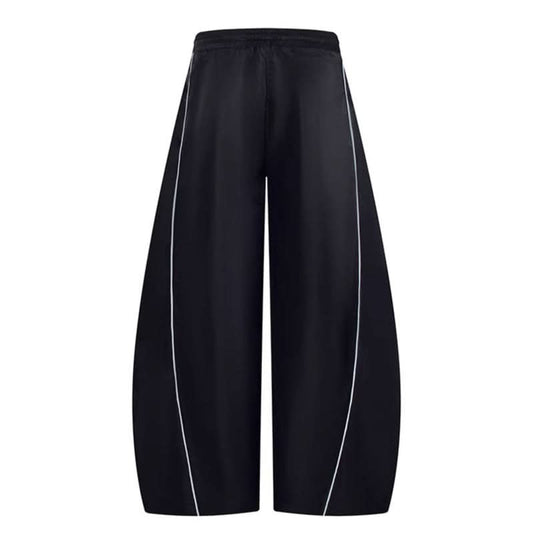 Streetwear Straight Leg Unisex Loose Casual Drop-Crotch Sport Pants