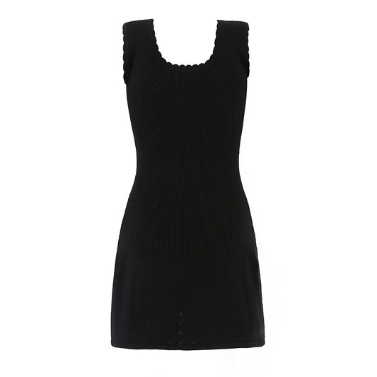Waist up sleeveless dress