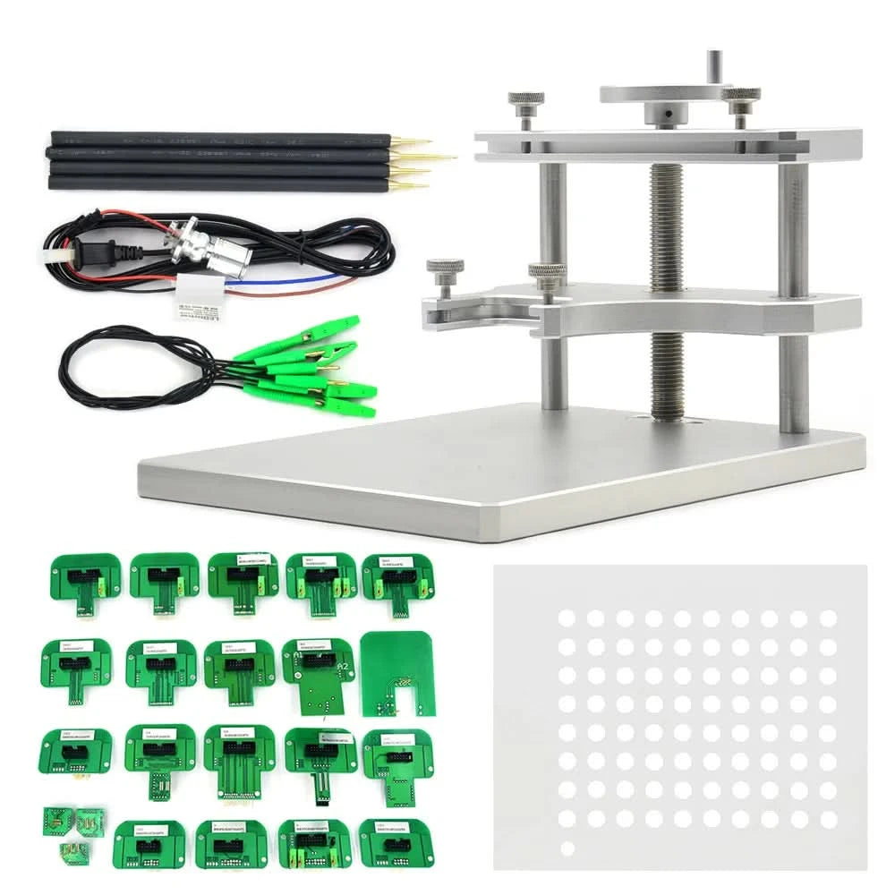 LED BDM FRAME Stainless Steel With 4 Probe Pens 22PCS BDM Adapters For KTAG/KESS/Fgtech ECU Chip Tuning Programmer Tool