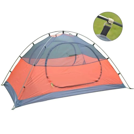 Desert&Fox 1-Personen-Wanderzelt Einzel-Campingzelte Wasserdicht Leicht Tragbares Zelt mit Tragetasche für Strand Reisen Picknick