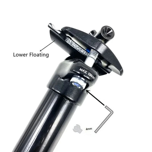 KS EXA 900I Wire Control Hydraulic Seat Tube MTB-Sattelstütze 30.9/31.6mm Kabelfernbedienung Interne Zugführung Dropper