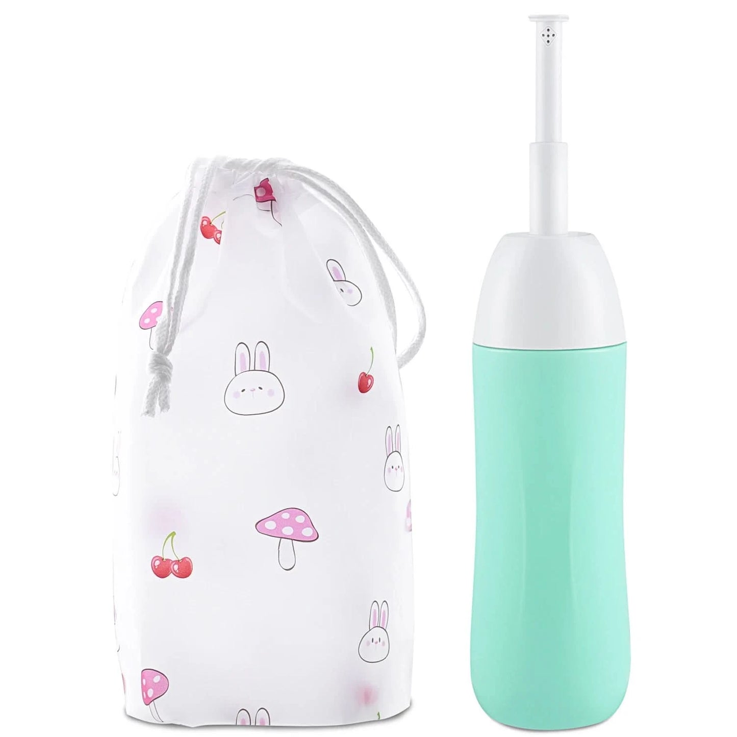 Portable Bidet - Travel Handheld Bidet Bottle with Retractable Spray Nozzle for Hygiene Cleansing Personal Care 400ml With Bag