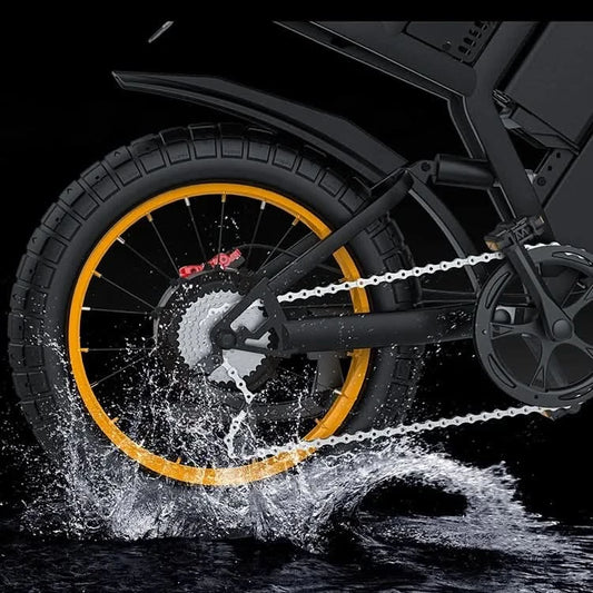 COSWHEEL GT20 MAX 60V 2000W 40AH Elektrisches Doppeltbatterie-Motorrad 65km/h E-Bike Elektrofahrrad Elektrisches Mountain Dirt Bike E-Bike