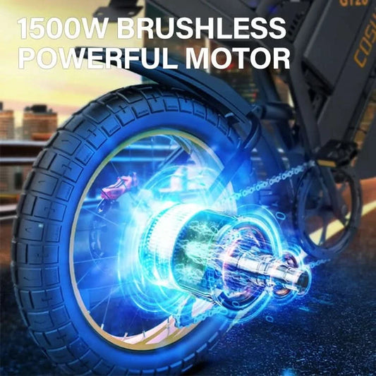 EU US UK Stock COSWHEEL GT20 High Speed Electric Bicycle Enduro Ebike Off Road Electric Dirt Bike 1500W Motor Other E Bike