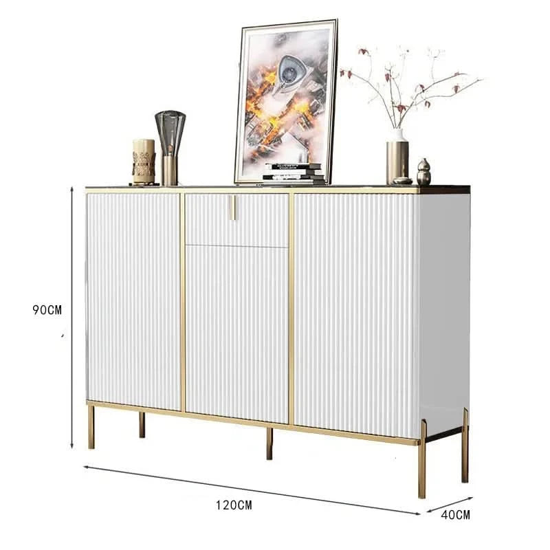 Fashion Modern Cabinets Living Room Storage Modern Open Space Saving Display Cabinet Trendy Big Vitrina Home Furniture