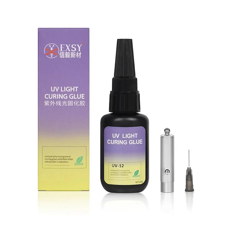UV Glue Super Bonding Welding Glue Kit UV Curing Glue 5 Seconds Fix Adhesives Sealer Adhesive Bonding & Welding Glue Kit