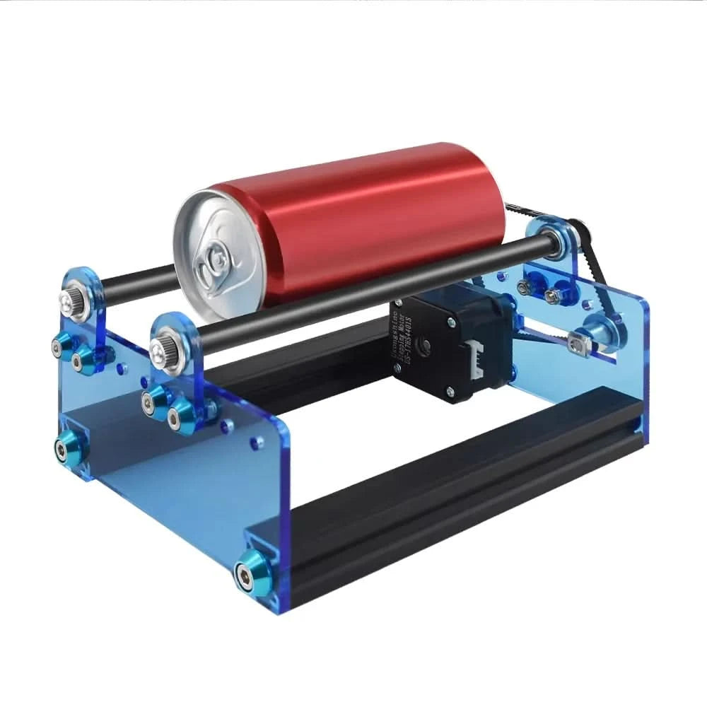 CNC Laser Engraving Machine 3D Printer Y-axis Rotary Roller Engraving Module for TTS TT-5.5S Engraving Cylindrical Objects Cans