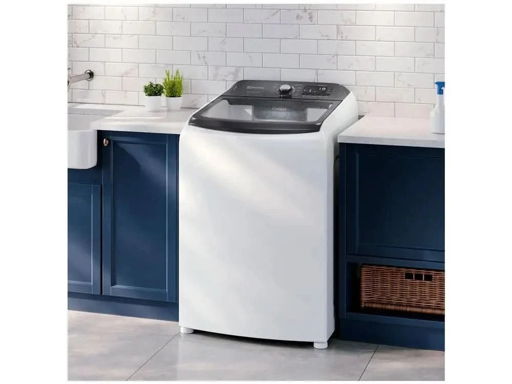 Electrolux 15kg Washing Machine Inox Basket 11 Premium White Washing Programs Care LEC15 - 220V