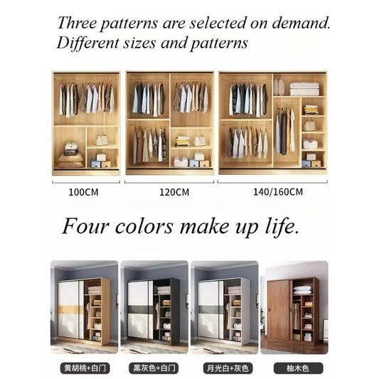 Bedroom Full Size Wardrobes Crafts Storage White Aesthetic Floor Small Wardrobe Dressers Sets Szafy Do Sypialni Home Furniture