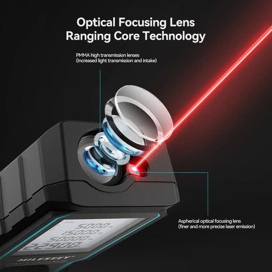 Mileseey X5 S6 Laser-Bandmaß Laser-Profi-Laser-Entfernungsmesser Trena Entfernungsmesser Laser-Metro Laser-Entfernungsmesser