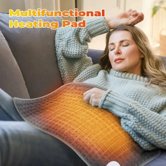 58*29cm Elektrisches Heizkissen, Physiotherapie-Heizdecke, Beseitigt Müdigkeit, Winterwärmer, 110V 230V US/EU/UK Stecker