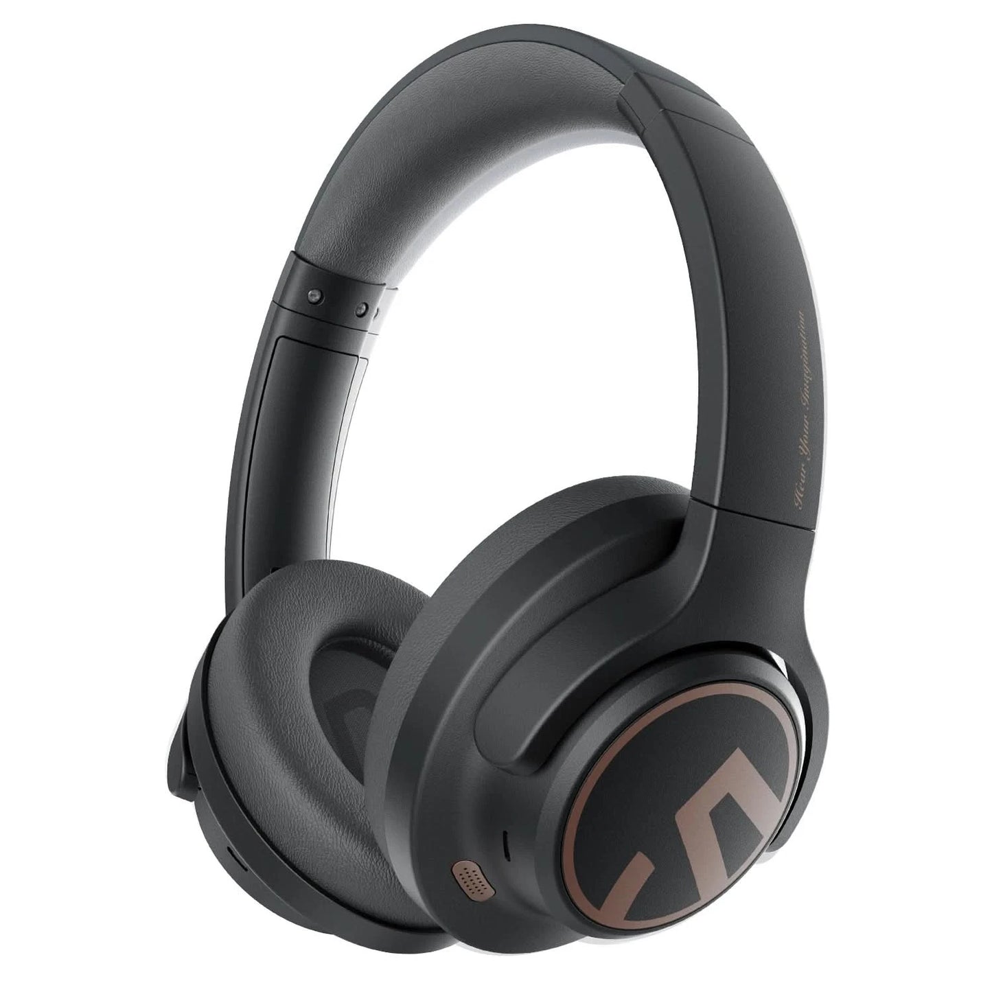 SoundPEATS Space Bluetooth Headphones Hybrid Active Noise Cancelling Wireless Headphone,123H Play,Mic,Multipoint Connection