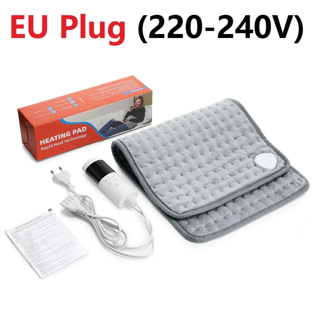 58*29cm Electric Heating Pad Physiotherapy Therapy Blanket Thermal Eliminate Fatigue Winter Warmer 110V 230V US/EU/UK Plug