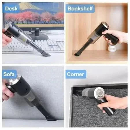 Mini Tragbarer USB-Staubsauger Automotive Leistungsstark Wiederaufladbar Kabellos Auto- und Haushalt 2000mAh Praktisch Kostenloser Versand