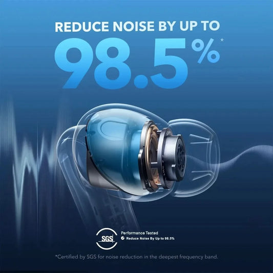 Soundcore by Anker Liberty 4 NC Kabellose Noise-Cancelling-Ohrhörer Drahtlose Bluetooth-Kopfhörer TWS Kabellose Ohrhörer