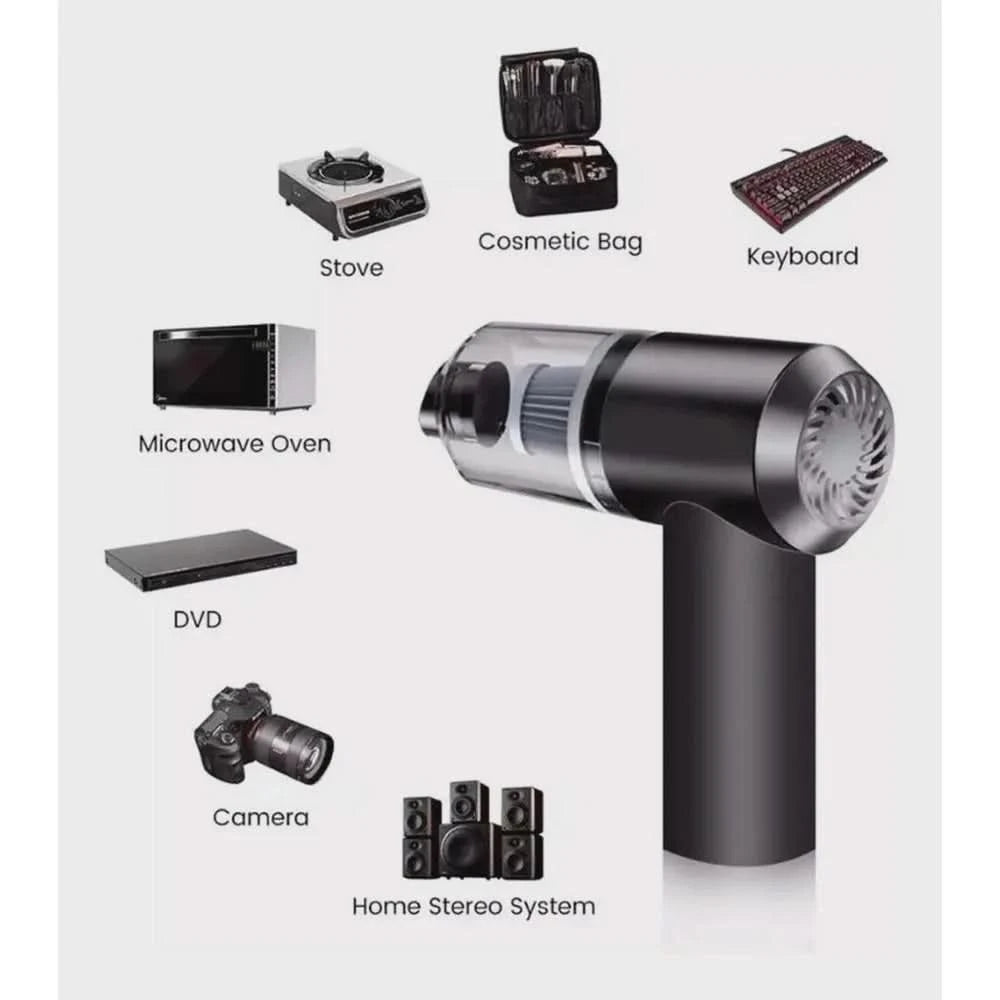 Mini Portable Usb Vacuum Cleaner Automotive Powerful Rechargeable Wireless Car And Home 2000mAh Practical Free Shipping