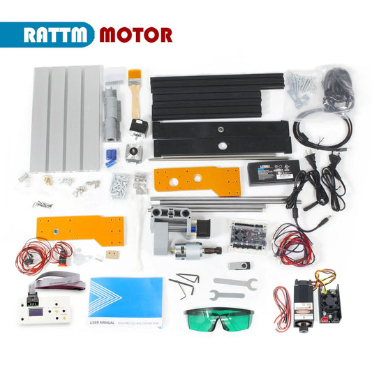 3018 Pro 3 Axis CNC GRBL Control DIY Mini Laser engraving Router Machine With E-stop + Off-line Controller
