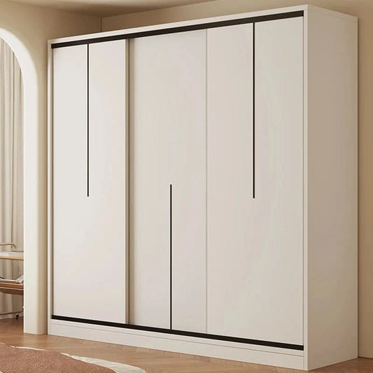 ZEco White Design Wardrobes Organizer Sliding New Bedroom Closet Wardrobe Cabinets Storage Shelf Armoires De Chambre FurnitureZ