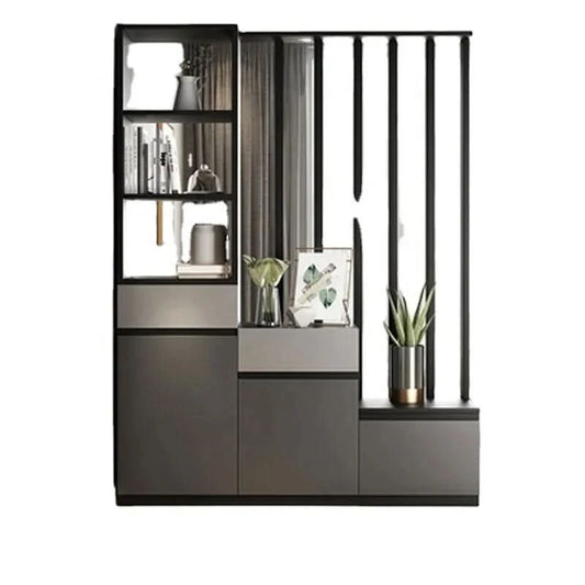 Modern simple large storage space multi-functional partition set furniture living room hall cabinetdrawer type storage Living ro