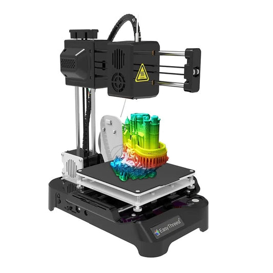 Easythreed Mini 3D-Drucker K9 Einfache Bedienung Ein-Klick-Druck Motherboard Magnetische Bauplattform Desktop-Drucker K7 Anfänger Kindergeschenk