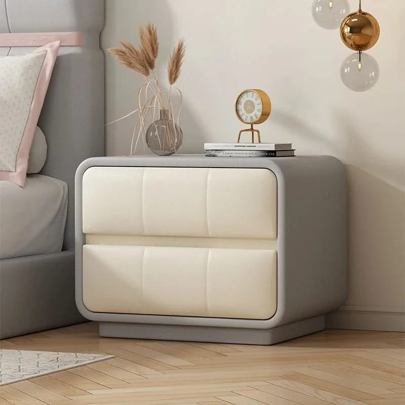 Children's Room Bedside Cabinet Free-Standing Wooden Storage Table Small Side Organizer for Bedroom Balcony
