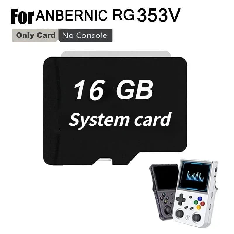 HOT 512GB TF Card Preloaded Games for ANBERNIC RG353V RG353VS Bag Card for 512G 256G 128G 64G Retro Handheld Game