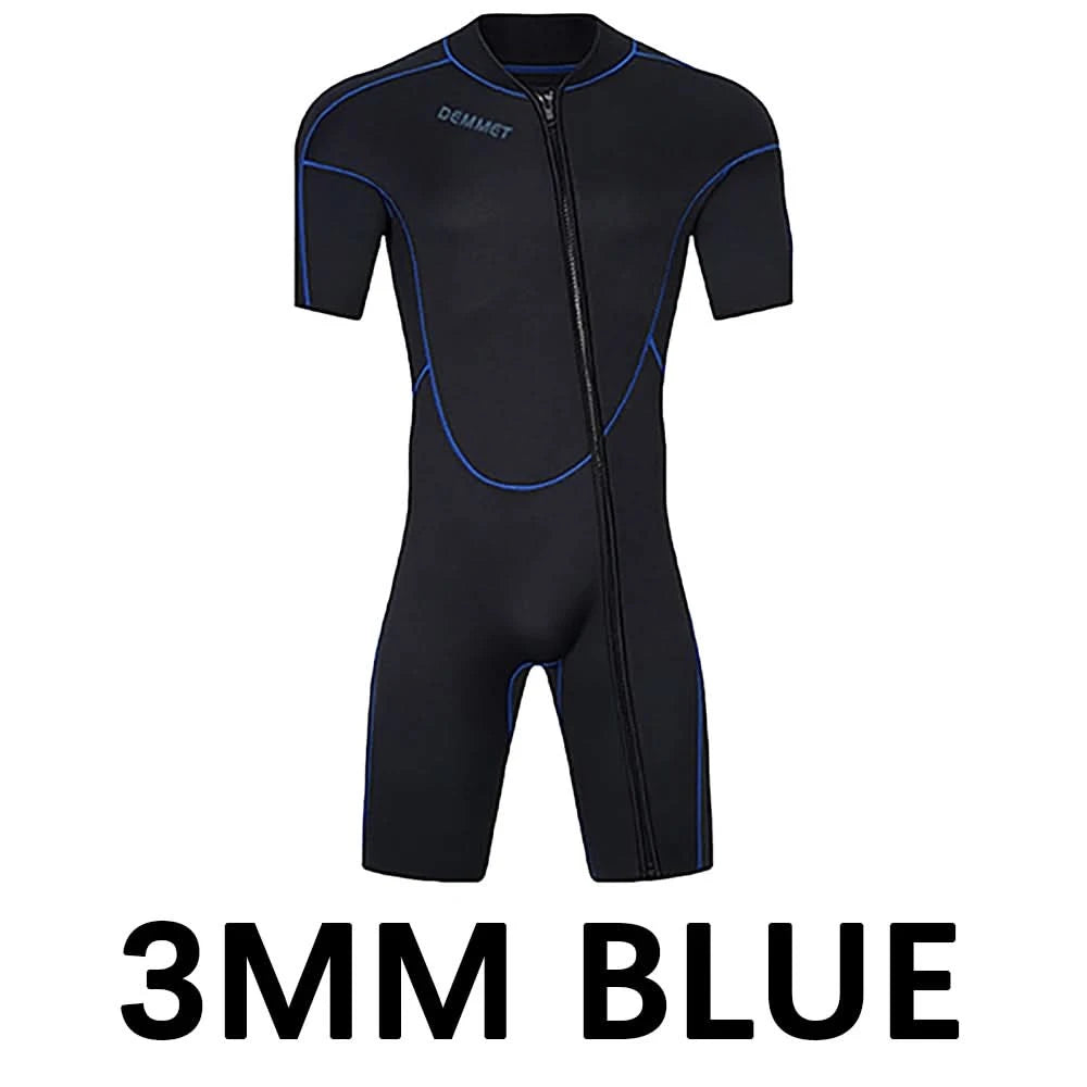 Scuba wetsuit 1.5MM-3MM One-piece neoprene Men Women Full Body Wetsuit Sunscreen White Warm Swimsuit Swimming Surfing Snorkeling