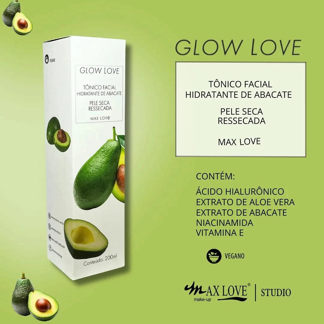 Glow Love Avacado Max Love Moisturizing Facial Tonic