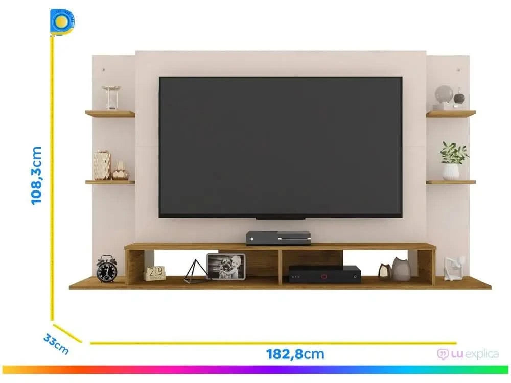 Panel for TV up to 55 "Caemmun Domain 4 Shelves