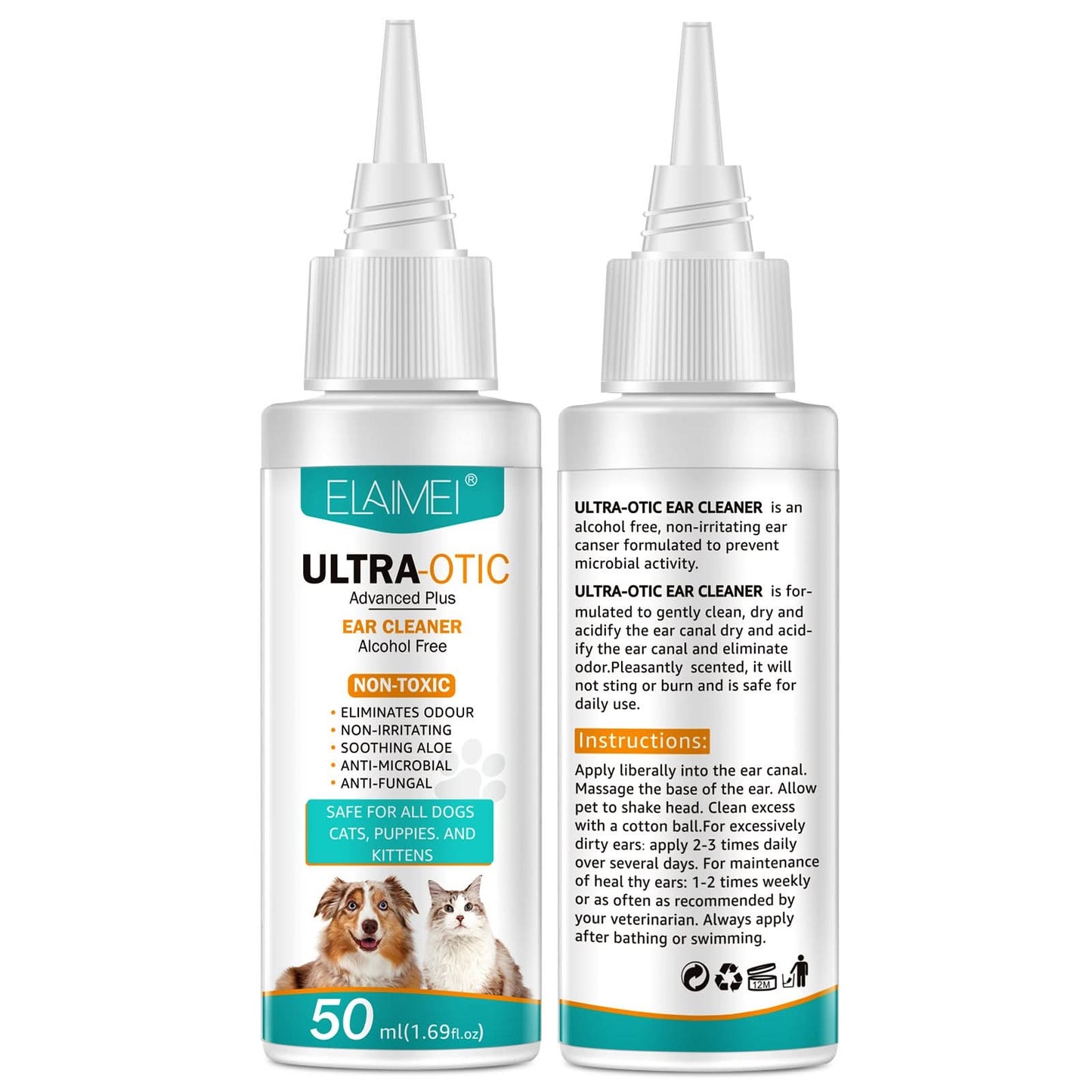 Ohrenreiniger für Haustiere 50ml