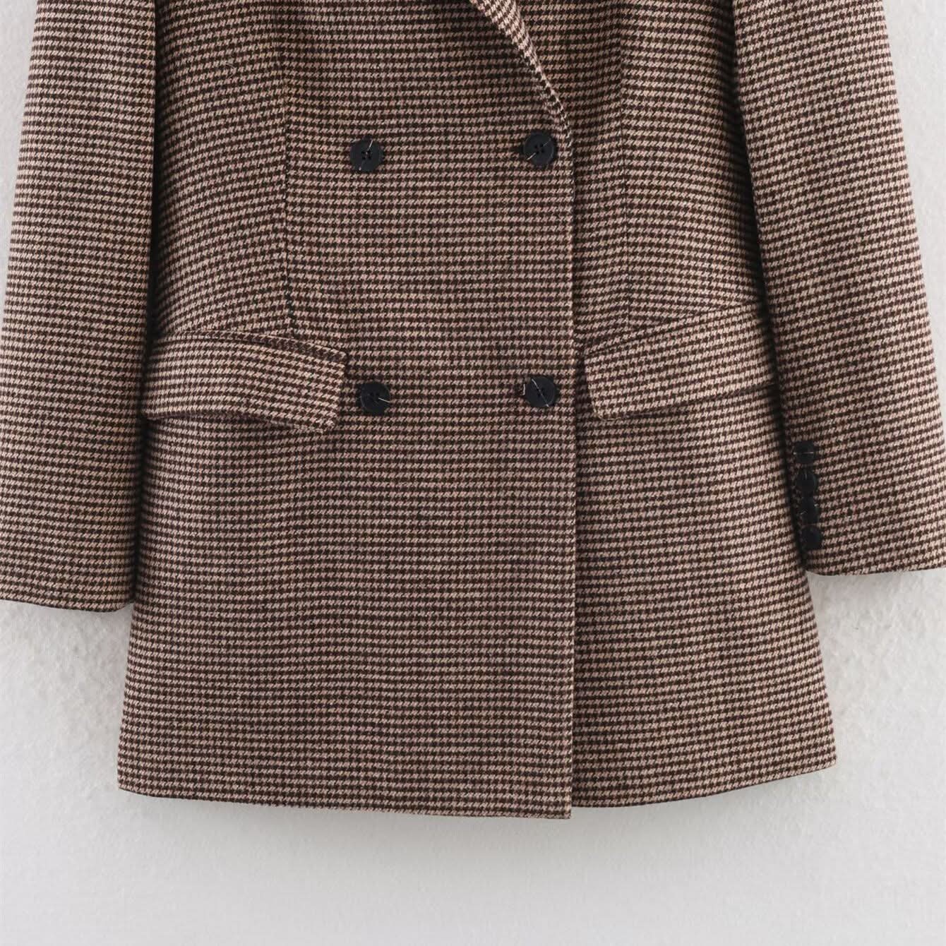 Anzugjacke in mittlerer Länge im Commuting-Stil
