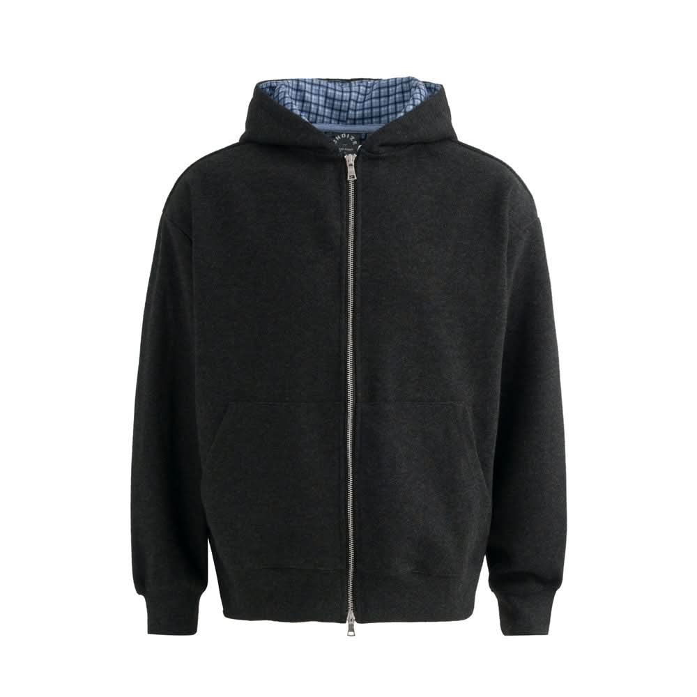 Pearl letter hooded sweatshirt