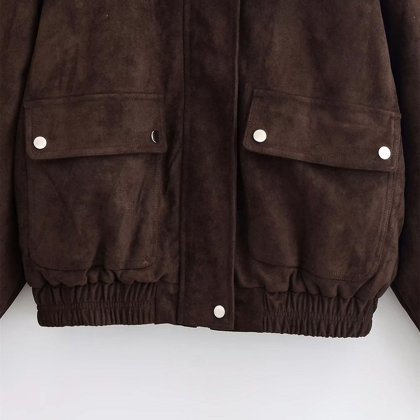 Street fur collar jacket women's clothing