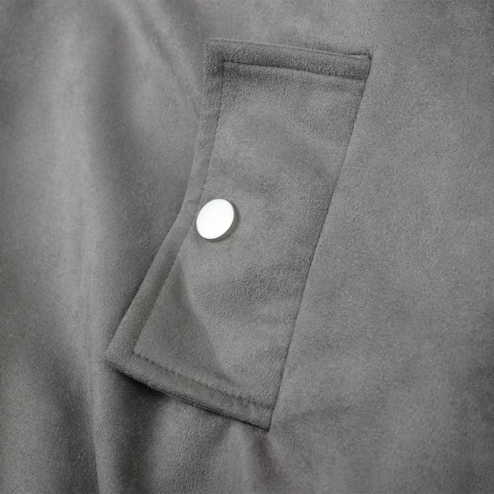 Kapuzenjacke mit Mao-Kragen
