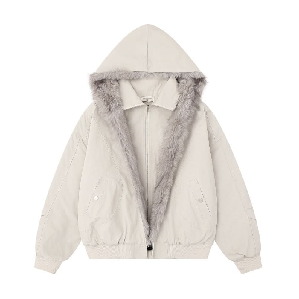 Kapuzenjacke aus Baumwolle