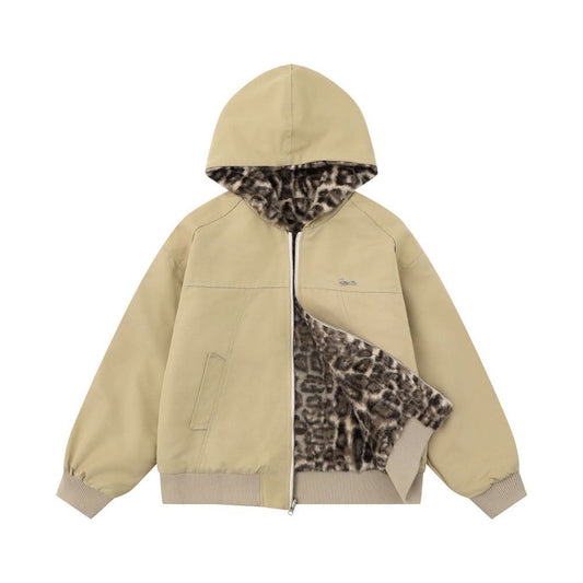 Doppelseitige Kapuzenjacke