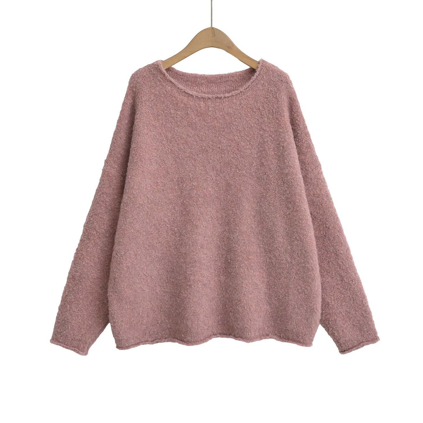 Pullover mit Rundhalsausschnitt und weiten Ärmeln