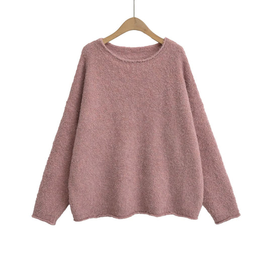 Pullover mit Rundhalsausschnitt und weiten Ärmeln