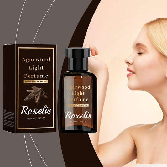 Roxelis Agarwood Eau De Toilette Daily Portable Stay Fragrance Long Natural Fresh Charm Exudes Wood Eau De Toilette