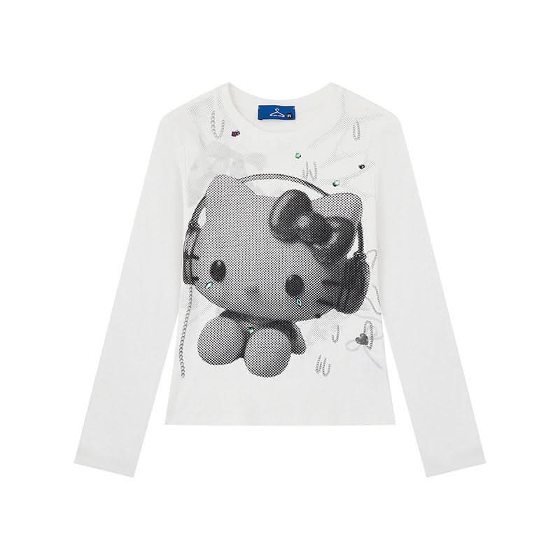 Long Sleeve T-Shirt for Women, Fashionable Fitted Slimming Casual Top