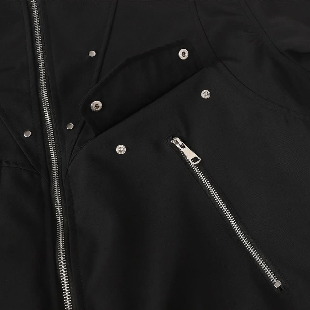 Workwear-Jacke mit lockerem Kragen