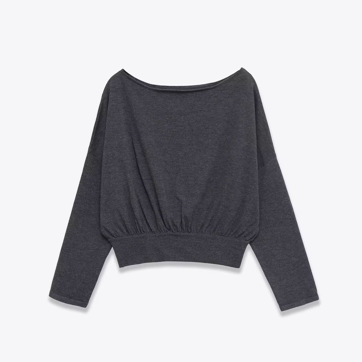 Casual soft long sleeved knitted sweater