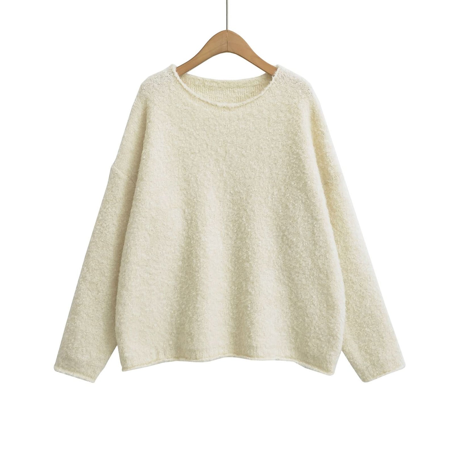 Pullover mit Rundhalsausschnitt und weiten Ärmeln