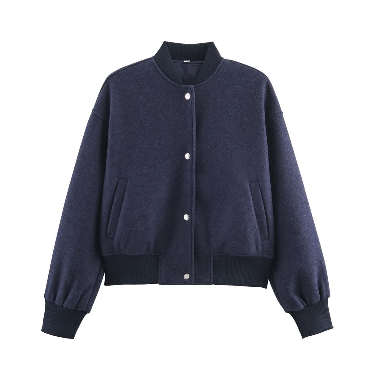 Street soft baseball jacket women's clothing